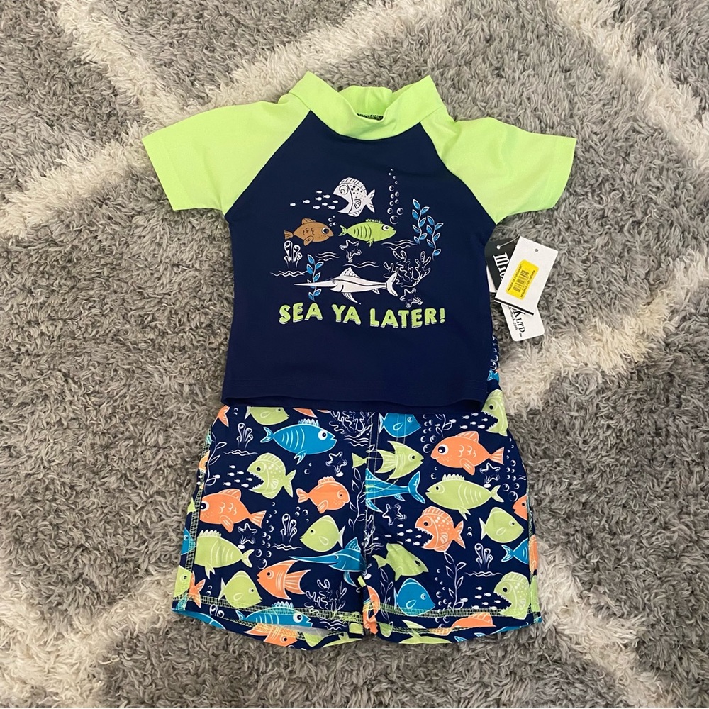 Boys bathing suit - 18M